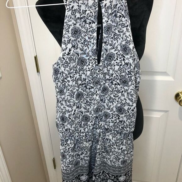 BCX black and white floral jumper romper x small - Picture 6 of 9